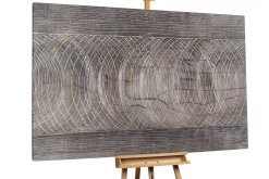 XXL Öl Gemälde 'Oval Oscillations' | Handgemaltes Unikat
