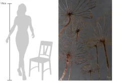 XXL Öl Gemälde 'Ozeanblumen' | Handgemaltes Unikat