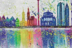 XXL Öl Gemälde 'Paint the Town ' | Handgemaltes Unikat