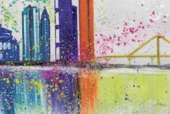 XXL Öl Gemälde 'Paint the Town ' | Handgemaltes Unikat