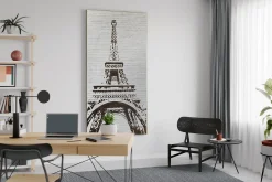 XXL Öl Gemälde 'Paris Longing' | Handgemaltes Unikat
