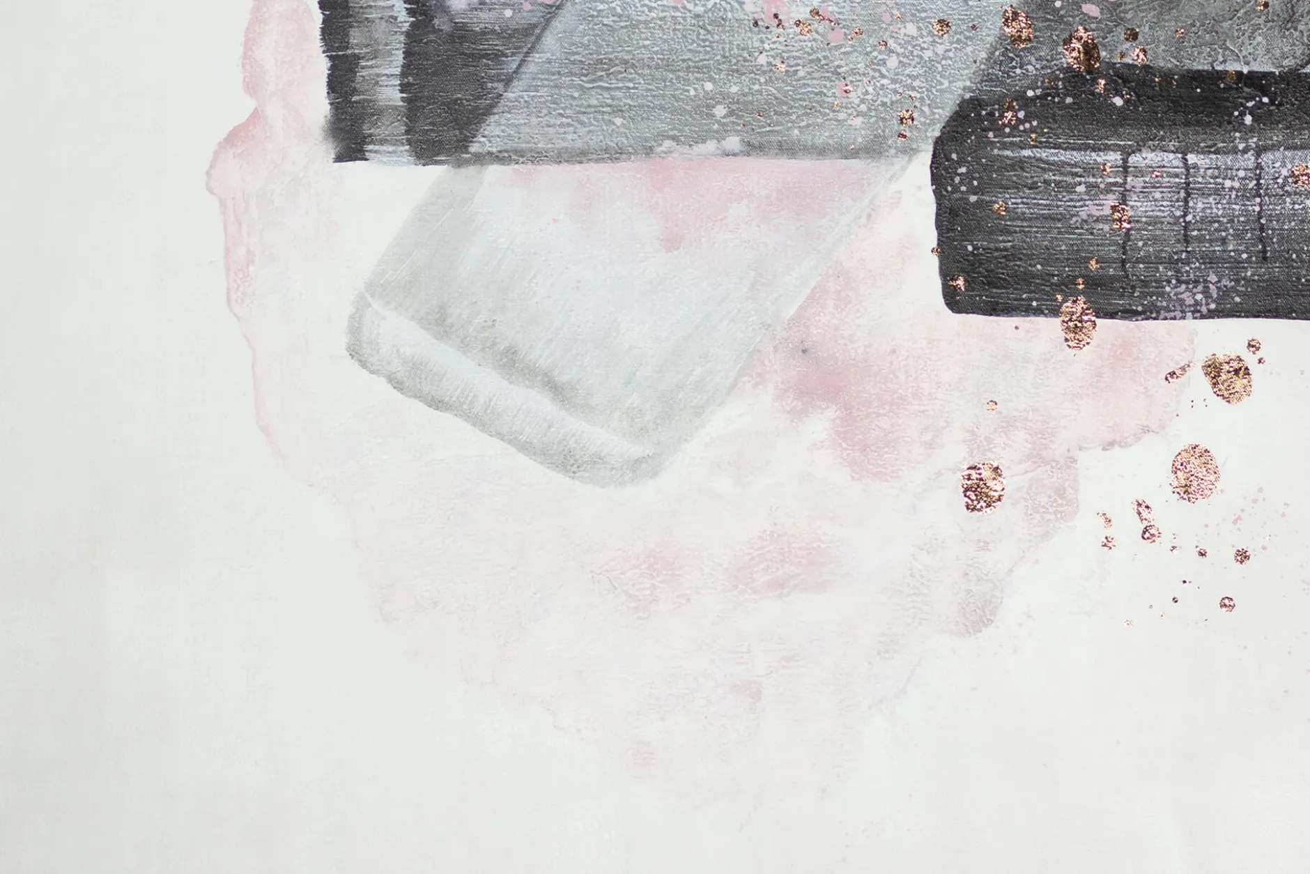 XXL Öl Gemälde 'Pastel and Iron' | Handgemaltes Unikat