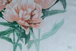 XXL Öl Gemälde 'Pastellblüten' | Handgemaltes Unikat