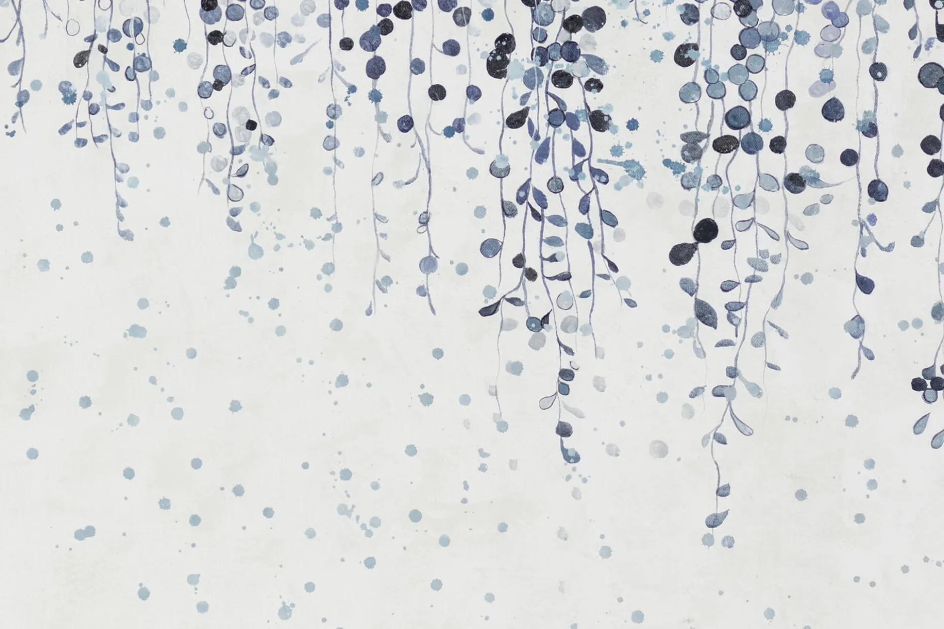 XXL Öl Gemälde 'Pflanzenweltzauber' | Handgemaltes Unikat