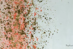 XXL Öl Gemälde 'Pink Blooming' | Handgemaltes Unikat