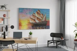XXL Öl Gemälde 'Piratenabenteuer' | Handgemaltes Unikat