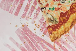 XXL Öl Gemälde 'Pizzaliebe' | Handgemaltes Unikat
