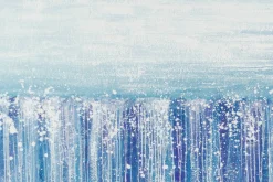 XXL Öl Gemälde 'Plunging Waterfall' | Handgemaltes Unikat
