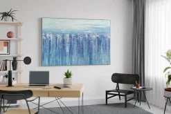 XXL Öl Gemälde 'Plunging Waterfall' | Handgemaltes Unikat