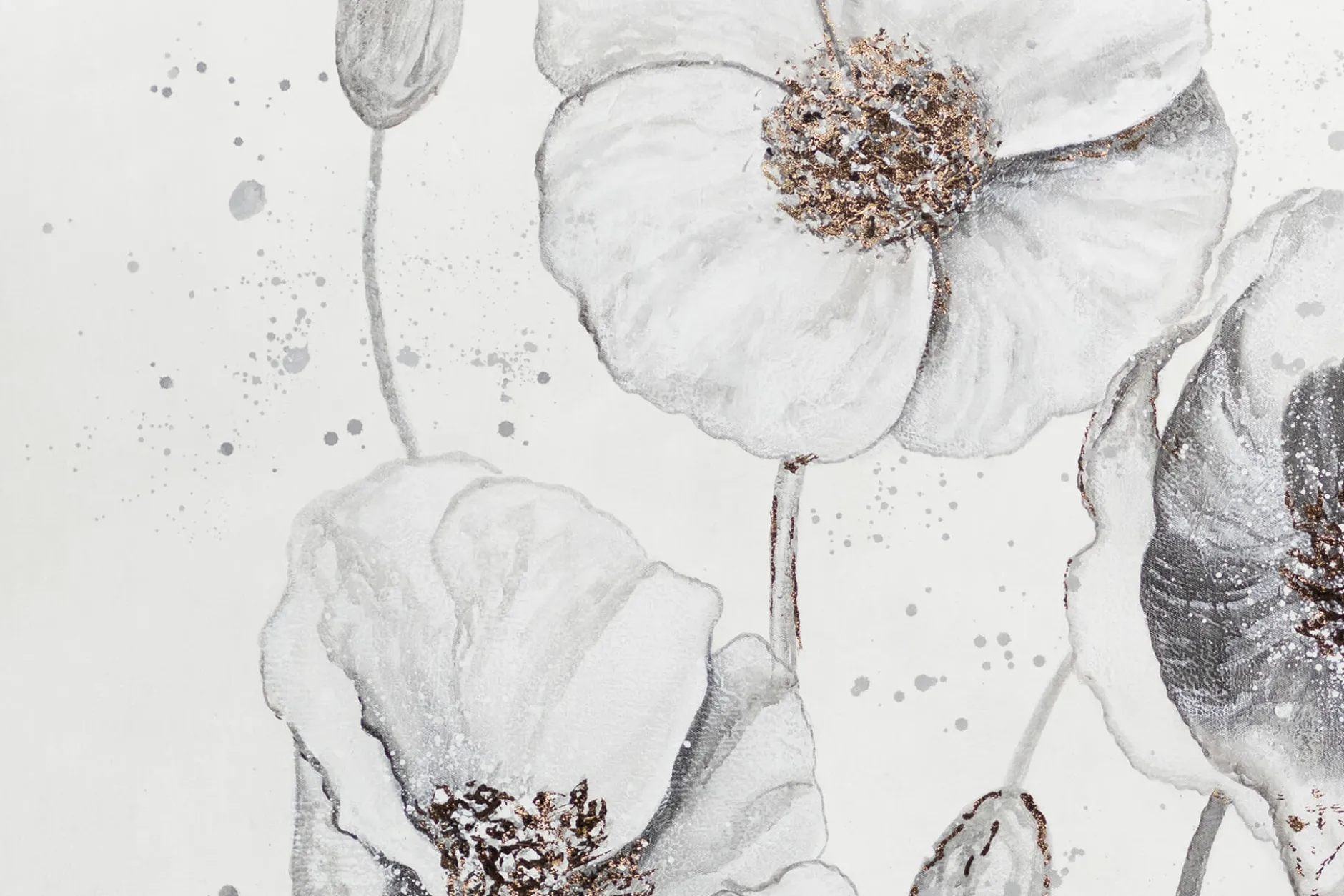 XXL Öl Gemälde 'Poppy Paradise' | Handgemaltes Unikat