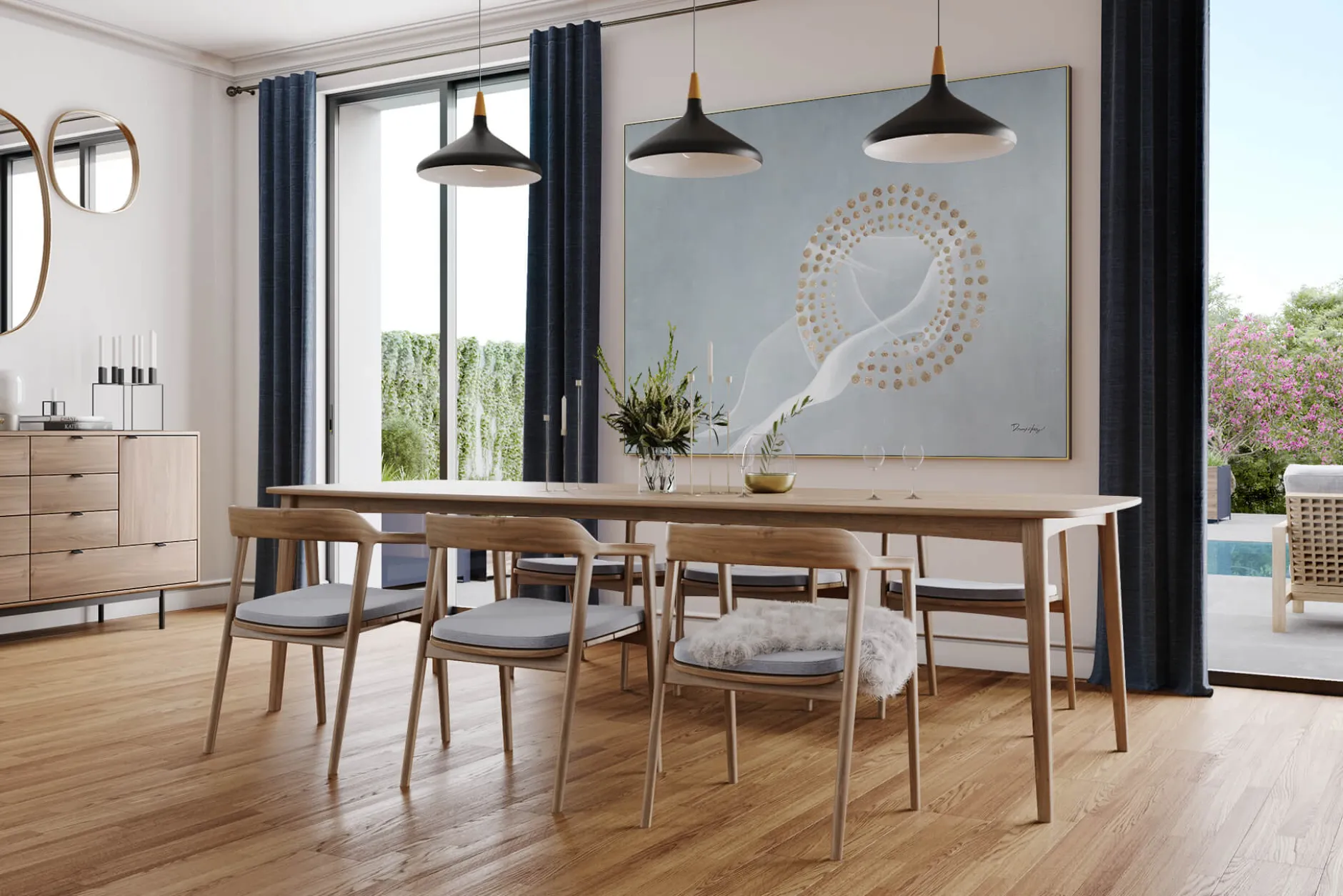 XXL Öl Gemälde 'Portal der Ewigkeit' | Handgemaltes Unikat