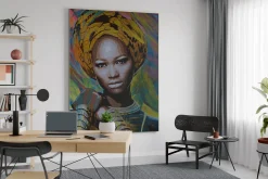 XXL Öl Gemälde 'Powerful Beauty' | Handgemaltes Unikat