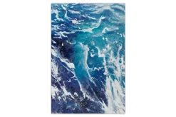 XXL Öl Gemälde 'Powerful Waves' | Handgemaltes Unikat