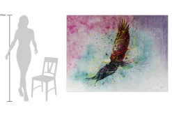 XXL Öl Gemälde 'Power of the Eagle' | Handgemaltes Unikat