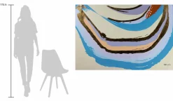 XXL Öl Gemälde 'Precious Pastels' | Handgemaltes Unikat