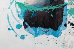 XXL Öl Gemälde 'Precipitating Colours' | Handgemaltes Unikat