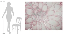 XXL Öl Gemälde 'Pretty Petals' | Handgemaltes Unikat
