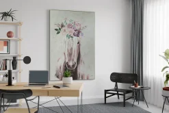 XXL Öl Gemälde 'Princess of Ponies' | Handgemaltes Unikat