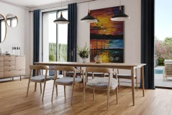 XXL Öl Gemälde 'Promenade Glow' | Handgemaltes Unikat