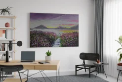 XXL Öl Gemälde 'Purple Dream' | Handgemaltes Unikat
