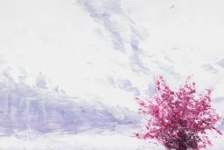 XXL Öl Gemälde 'Purple Explosion' | Handgemaltes Unikat