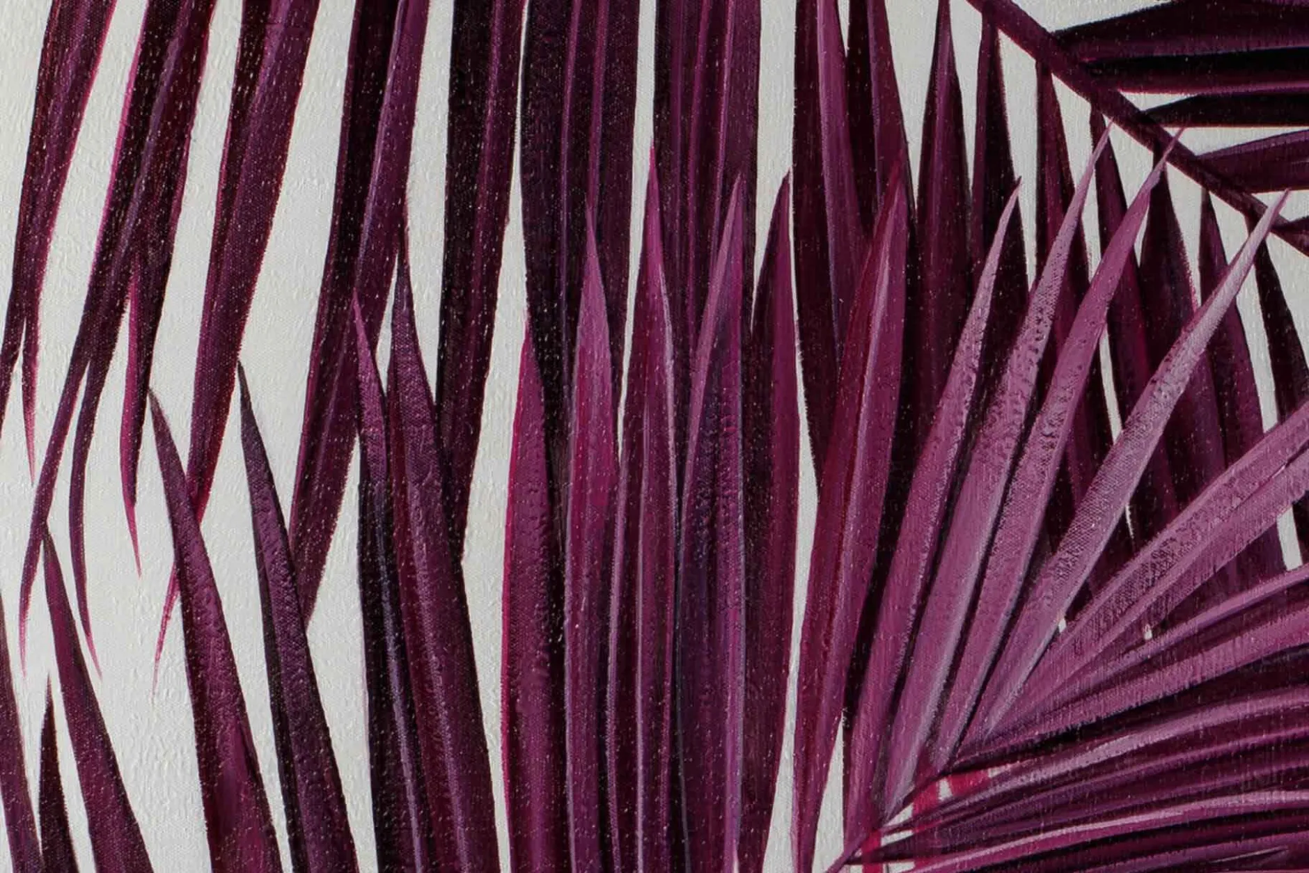 XXL Öl Gemälde 'Purple Jungle Dreams' | Handgemaltes Unikat