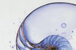 XXL Öl Gemälde 'Purple Sea Beauty' | Handgemaltes Unikat