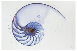 XXL Öl Gemälde 'Purple Sea Beauty' | Handgemaltes Unikat