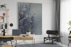 XXL Öl Gemälde 'Purple Serenity' | Handgemaltes Unikat