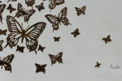 XXL Öl Gemälde 'Queen of Butterflies' | Handgemaltes Unikat