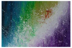 XXL Öl Gemälde 'Rainbow Rush' | Handgemaltes Unikat