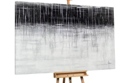 XXL Öl Gemälde 'Rain Signals' | Handgemaltes Unikat