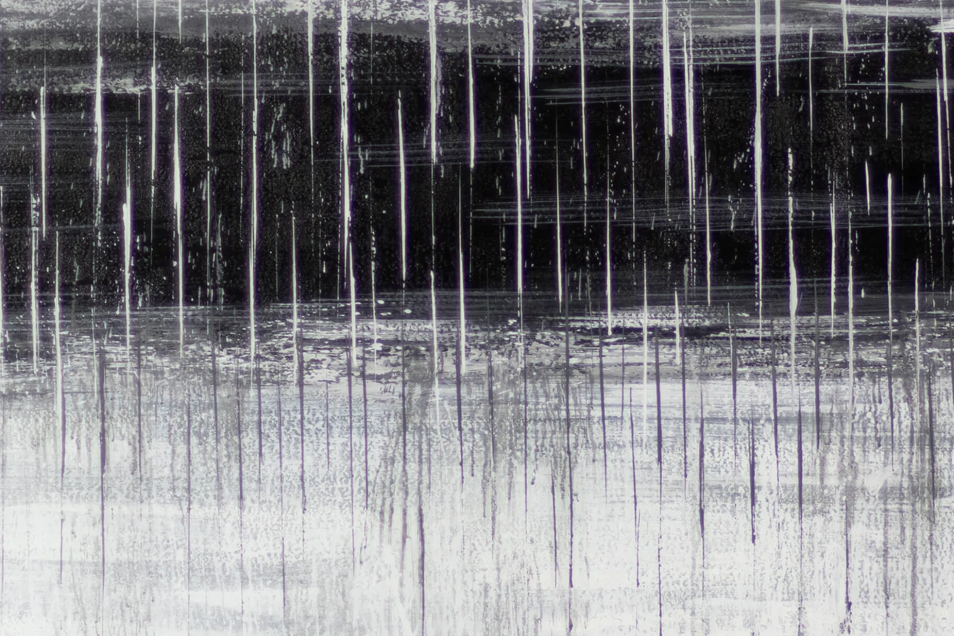 XXL Öl Gemälde 'Rain Signals' | Handgemaltes Unikat