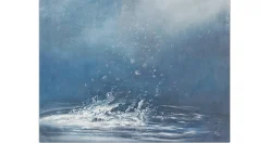 XXL Öl Gemälde 'Rainy Moment' | Handgemaltes Unikat