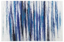 XXL Öl Gemälde 'Rapturous Blue' | Handgemaltes Unikat