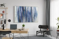 XXL Öl Gemälde 'Rapturous Blue' | Handgemaltes Unikat