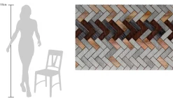 XXL Öl Gemälde 'Rectangle Composition' | Handgemaltes Unikat