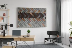 XXL Öl Gemälde 'Rectangle Composition' | Handgemaltes Unikat