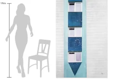 XXL Öl Gemälde 'Reflexion des Himmels' | Handgemaltes Unikat