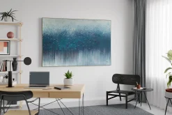 XXL Öl Gemälde 'Reich der Vögel' | Handgemaltes Unikat
