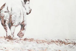 XXL Öl Gemälde 'Rhino Journey' | Handgemaltes Unikat