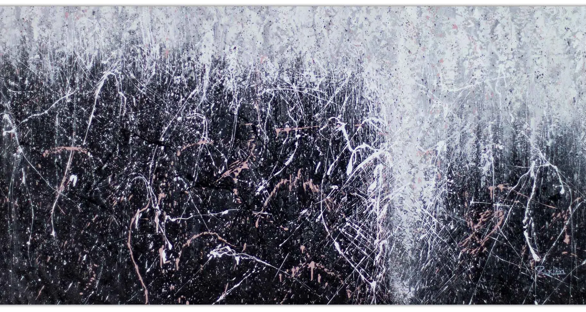 XXL Öl Gemälde 'Ripples of the Heath' | Handgemaltes Unikat