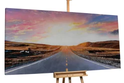 XXL Öl Gemälde 'Roadtrip' | Handgemaltes Unikat