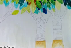 XXL Öl Gemälde 'Roots of Foresight' | Handgemaltes Unikat