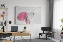 XXL Öl Gemälde 'Rosa Himmelglühen' | Handgemaltes Unikat