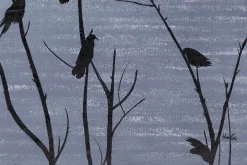 XXL Öl Gemälde 'Royal Crows' | Handgemaltes Unikat
