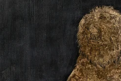 XXL Öl Gemälde 'Royal Roar' | Handgemaltes Unikat