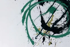 XXL Öl Gemälde 'Running in Circles' | Handgemaltes Unikat
