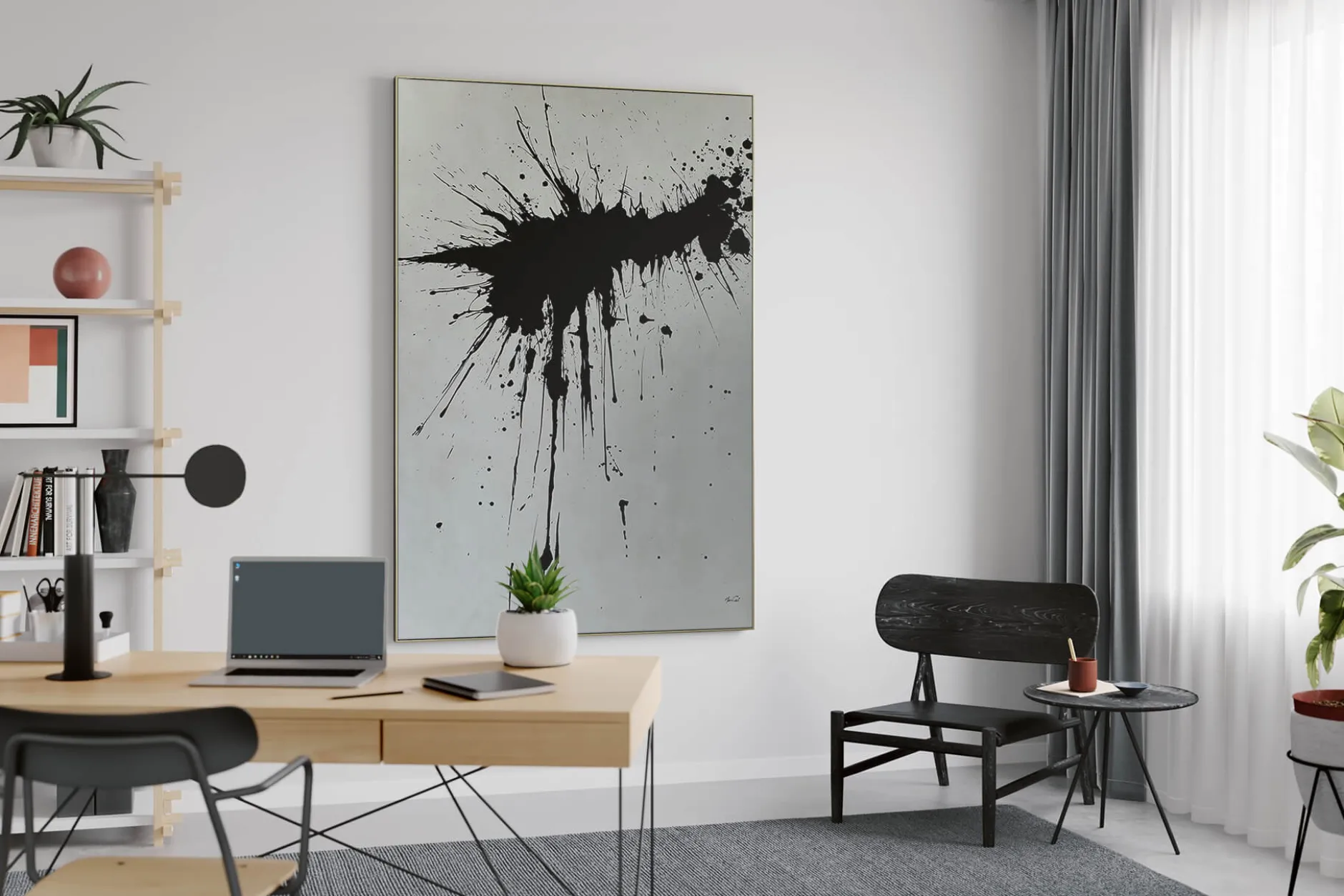 XXL Öl Gemälde 'Rush of Art' | Handgemaltes Unikat