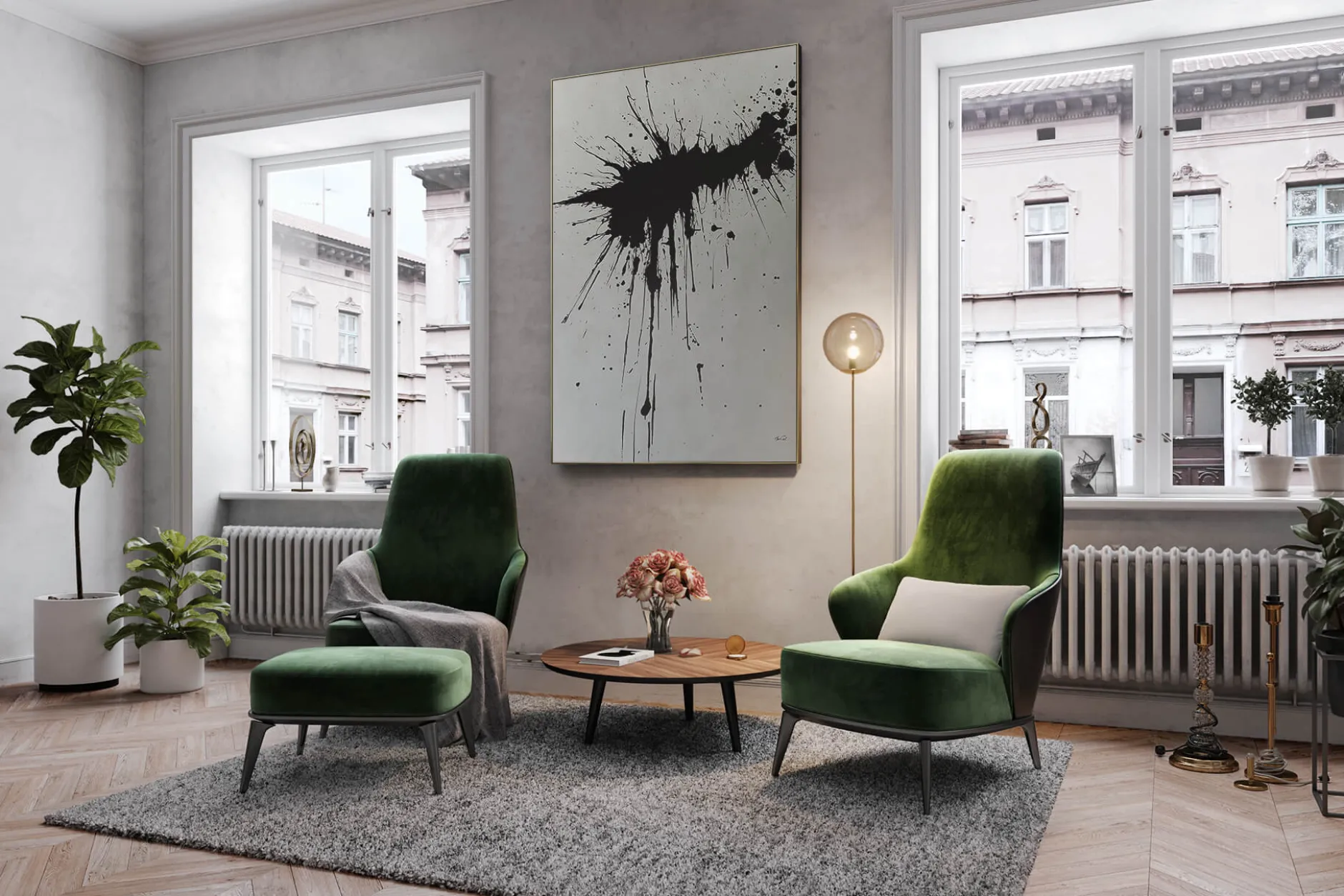 XXL Öl Gemälde 'Rush of Art' | Handgemaltes Unikat